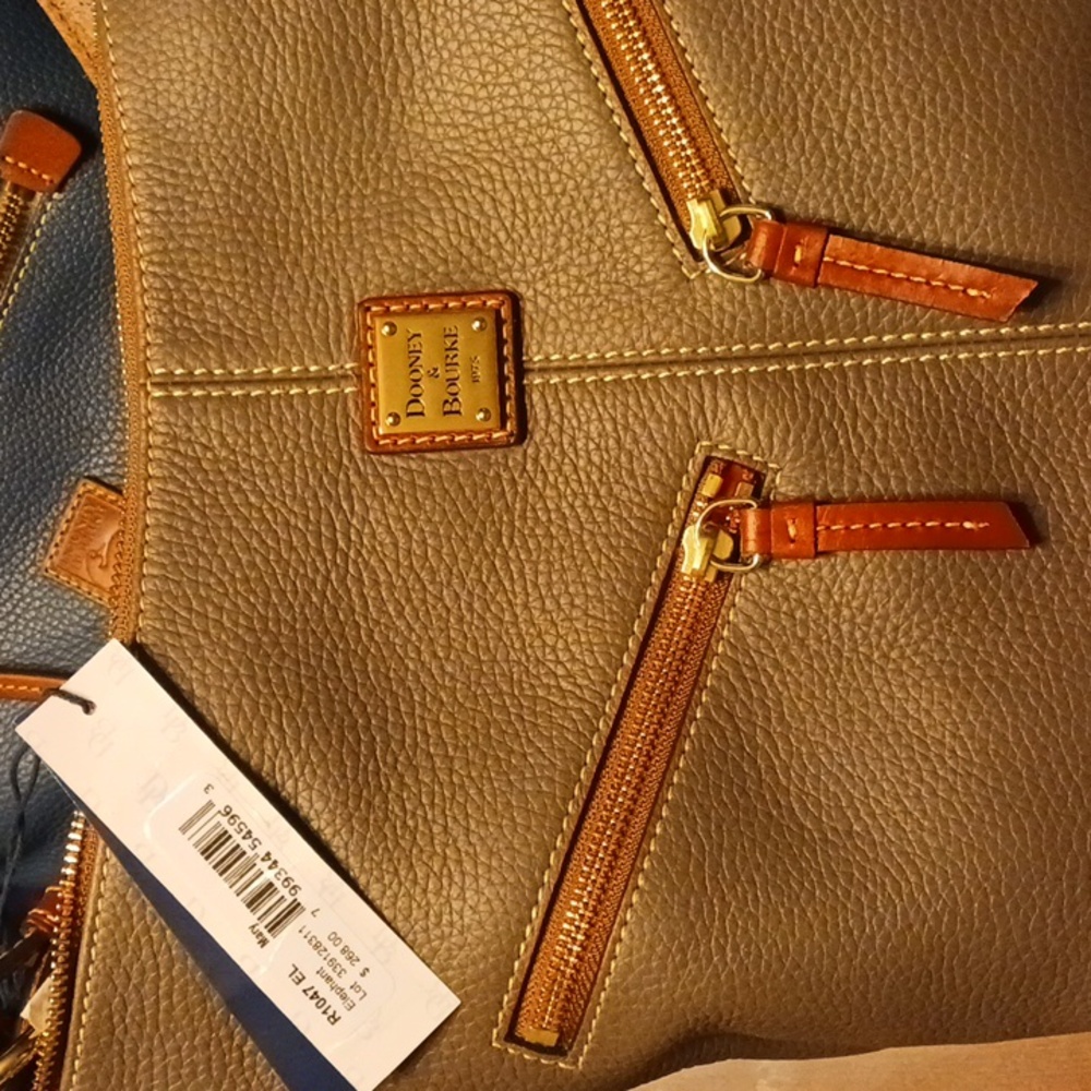 Dooney & Bourke pebble leather hobo